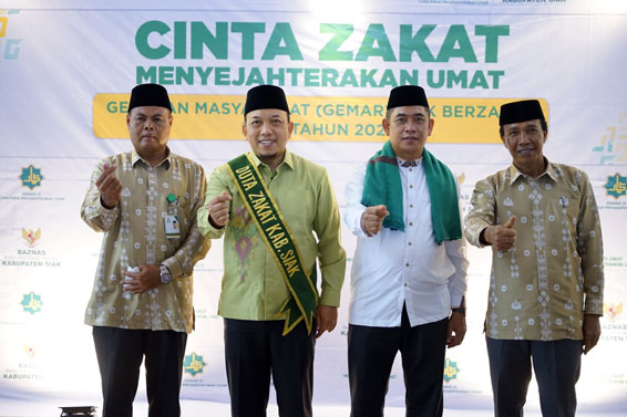 Ketua Baznas Siak Ajak Masyarakat Salurkan Zakat, Infaq, dan Sedekah Lewat Baznas
